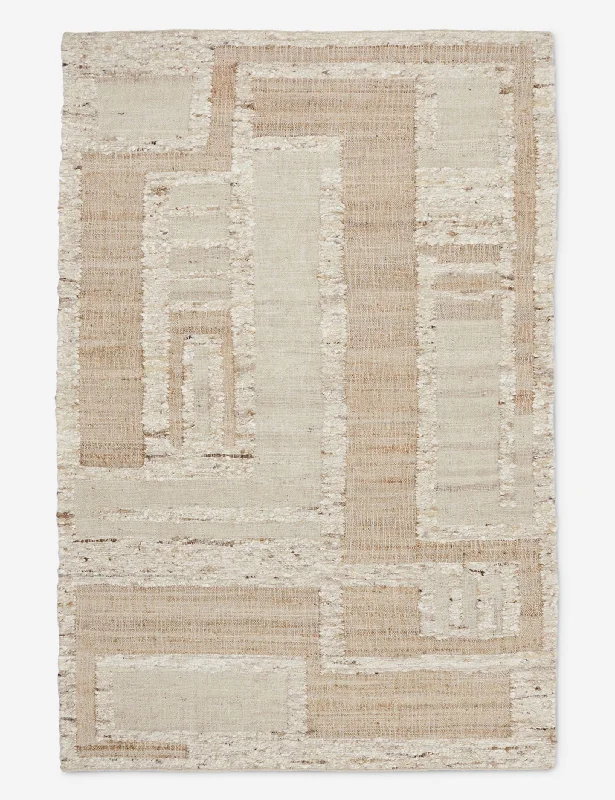 Carpet pastel-Aldo Handwoven Jute-Blend Rug