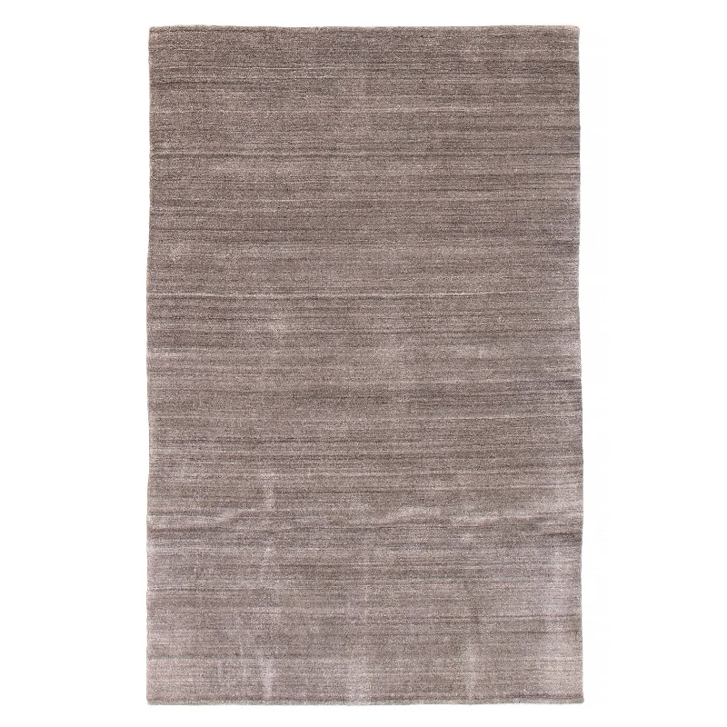 Carpet soundproof-ECARPETGALLERY Hand Loomed Kashkuli Gabbeh Grey Wool Rug - 5'4 x 7'10