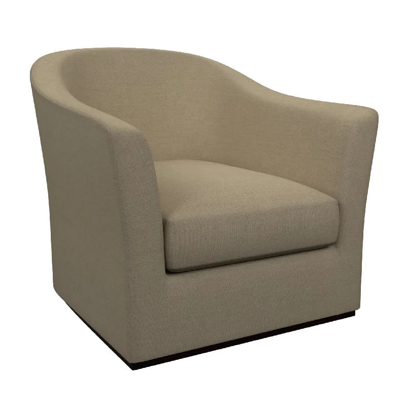 Carpet for event-Estate Linen Natural Thunderbird Swivel Chair