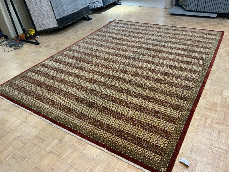 Carpet for tiny home rug-VINTAGE 9ft. x 12ft. TRANSITIONAL SERAPI