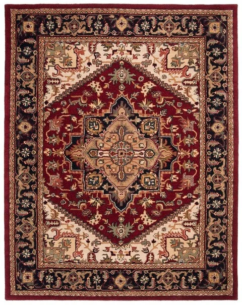 Carpet for bathroom-HERITAGE 625, RED