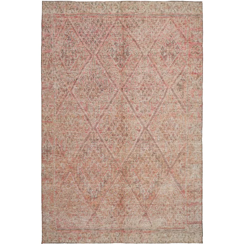 Carpet for outdoor dining-Karaj KJ10 Pink