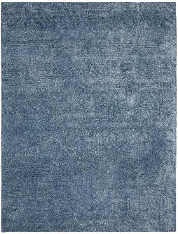 Carpet for soft rug-Michael Amini Ma30 Star SMR01 Blue Area Rug