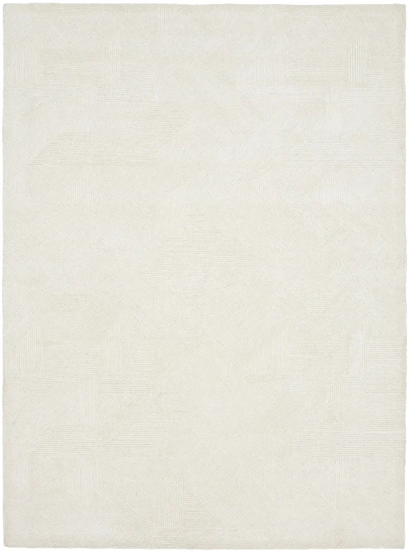 Carpet for farmhouse rug-Michael Amini Ma30 Star SMR01 Ivory Area Rug