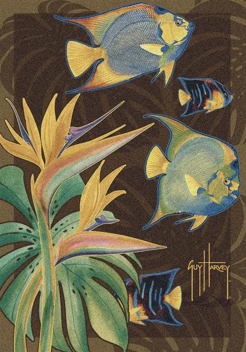 Carpet for budget rug-Tropical Fish-646