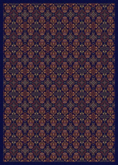 Carpet oval-Turkoman-12000 Sapphire