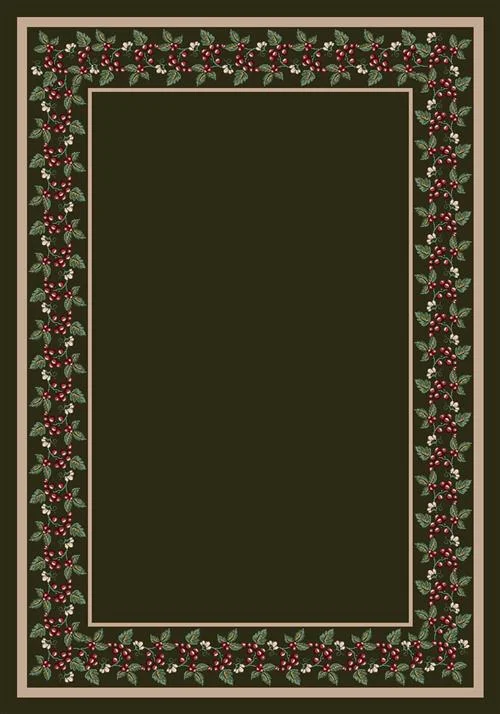 Carpet striped-Wildberry-11506 Olive