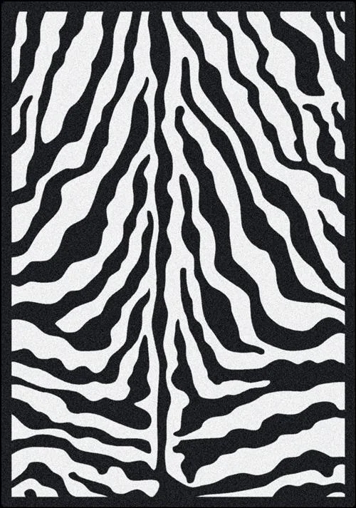 Carpet for textured rug-Zebra Glam-00008 Black Ink