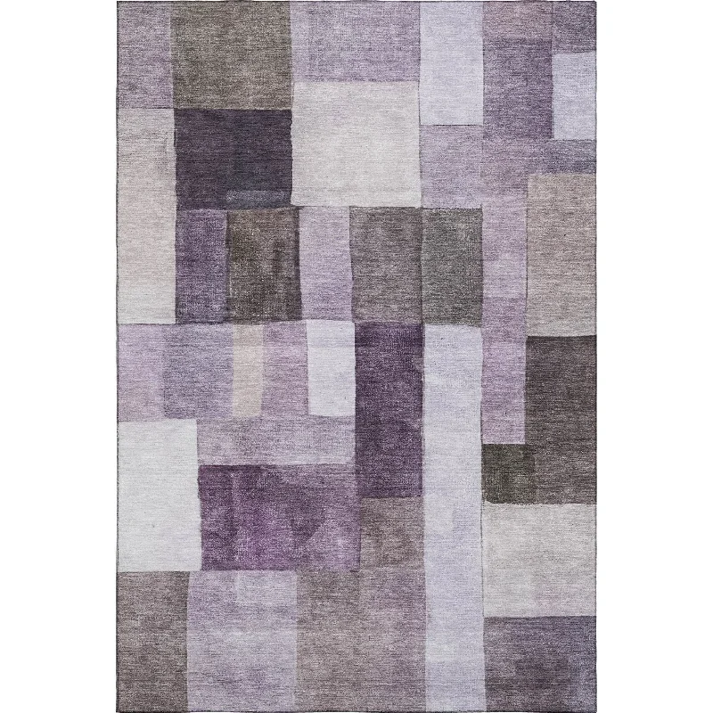 Carpet for fire pit rug-Neo NO15 Eggplant