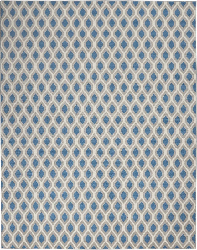 Carpet for runner rug-Nourison Grafix GRF22 Blue Area Rug