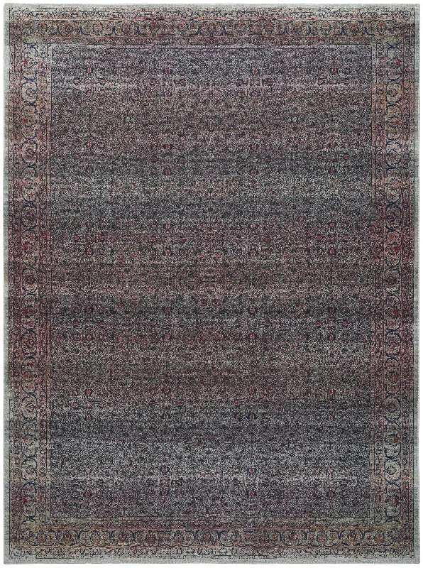 Carpet for entryway-Nourison Grand Washables GRW04 Emerald Area Rug