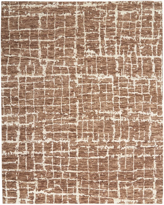 Carpet for RV-Nourison Luna LUN02 Mocha Ivory Area Rug