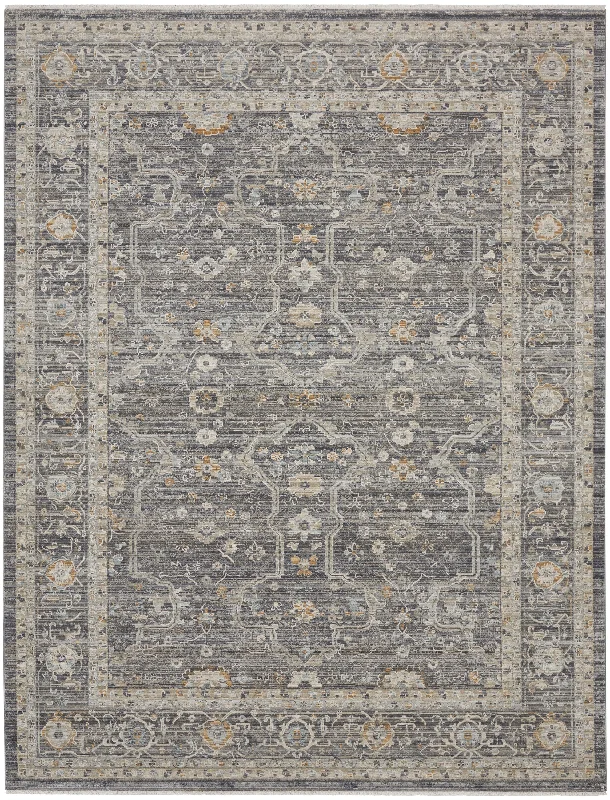 Carpet for gazebo-Nourison Lynx LNX03 Slate Multicolor Area Rug