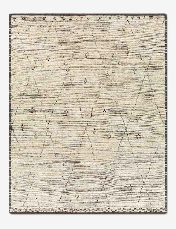 Carpet for rustic rug-Rosanne Hand-Knotted Wool Rug