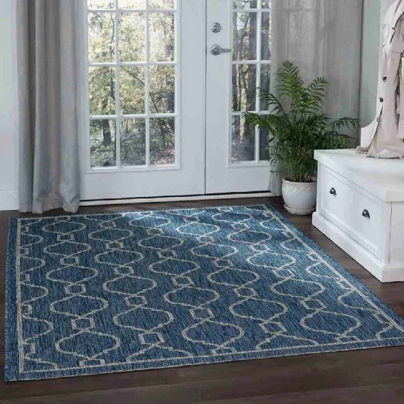 Carpet gray-Tayse Area Rugs Veranda Indigo VND1614