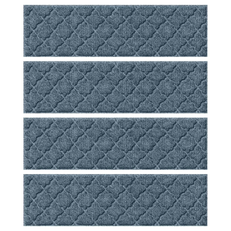 Carpet for staging rug-WaterHog Cordova 8.5"x30" Indoor/Outdoor Stair Treads Set/4 - 8.5x30