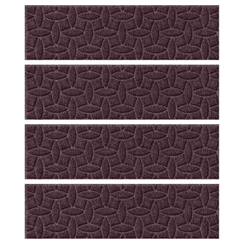 Carpet for cottage-WaterHog Ellipse 8.5"x30" Indoor/Outdoor Stair Treads Set/4 - 8.5x30