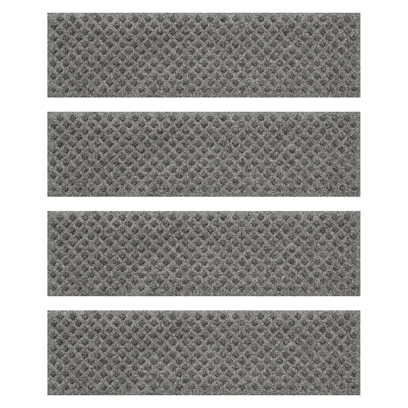 Carpet for bed rug-WaterHog Gems 8.5"x30" Indoor/Outdoor Stair Treads Set/4 - 8.5x30