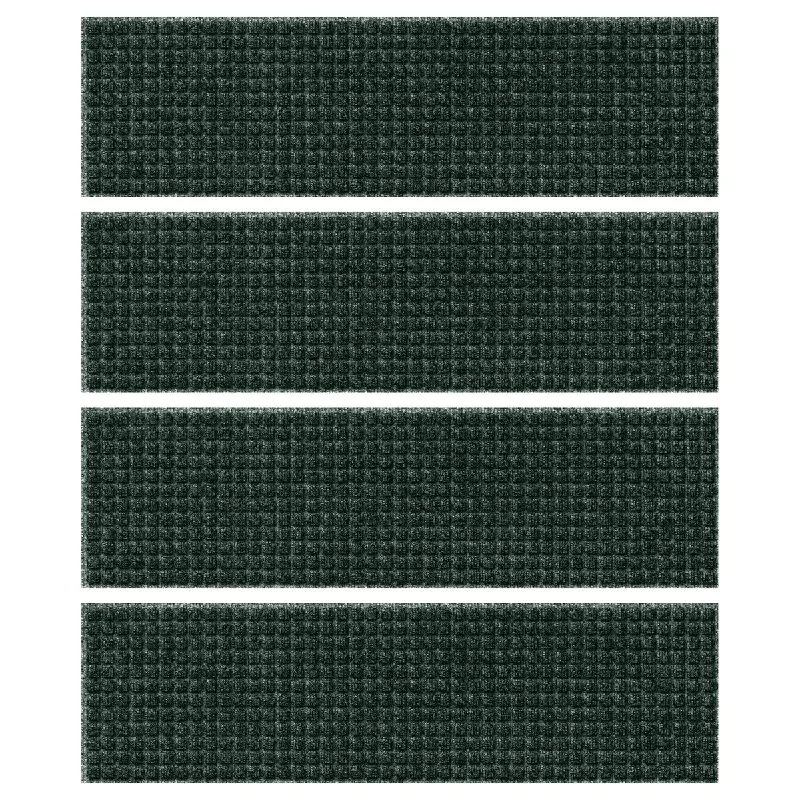 Carpet for tent-WaterHog Squares 8.5"x30" Indoor/Outdoor Stair Treads Set/4 - 8.5x30