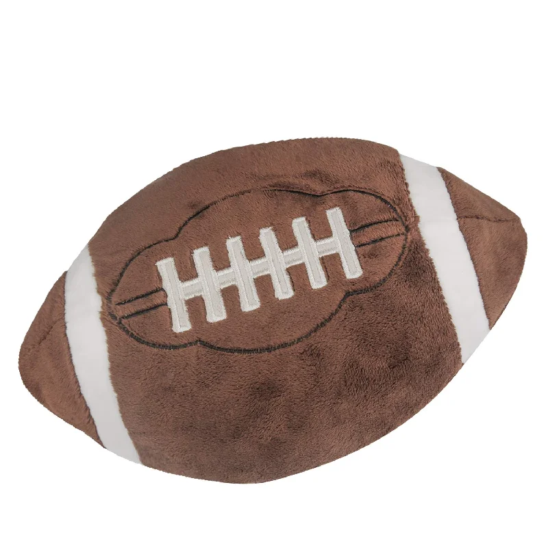 Pillow with foam texture-Football Plush Baby Stuffed: Boy Room Pillows Toys Ball