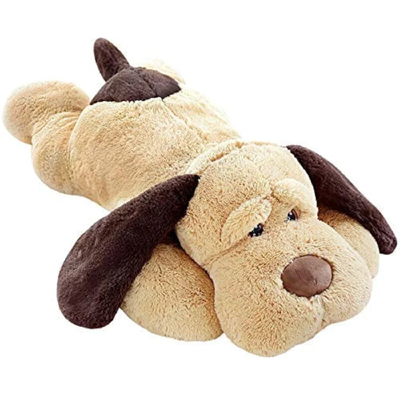 Pillow with cotton design-MorisMos Puppy Dog Stuffed Animal Soft Plush Dog Pillow, Big Dog Plush Toy