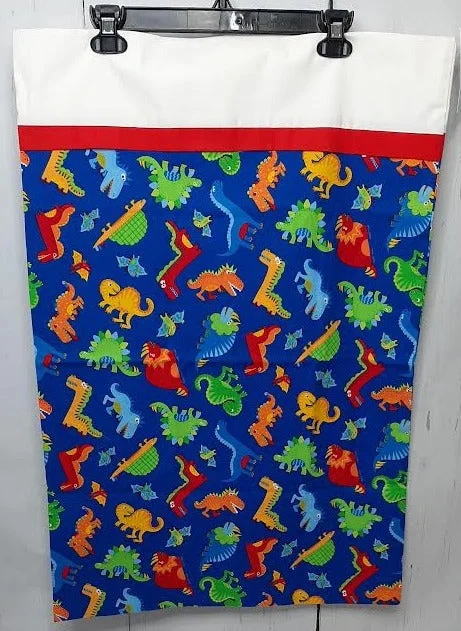 Pillow for regular relaxation-Pillow Case  Dinosaurs Blue/White Standard rzbwd4