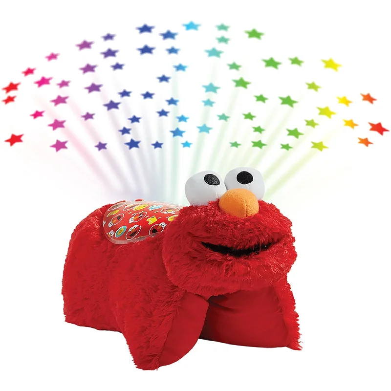 Pillow for warm weather-Pillow Pets Elmo Sleeptime Lite - Sesame Street Plush,Red, 14.00" x 9.00" x