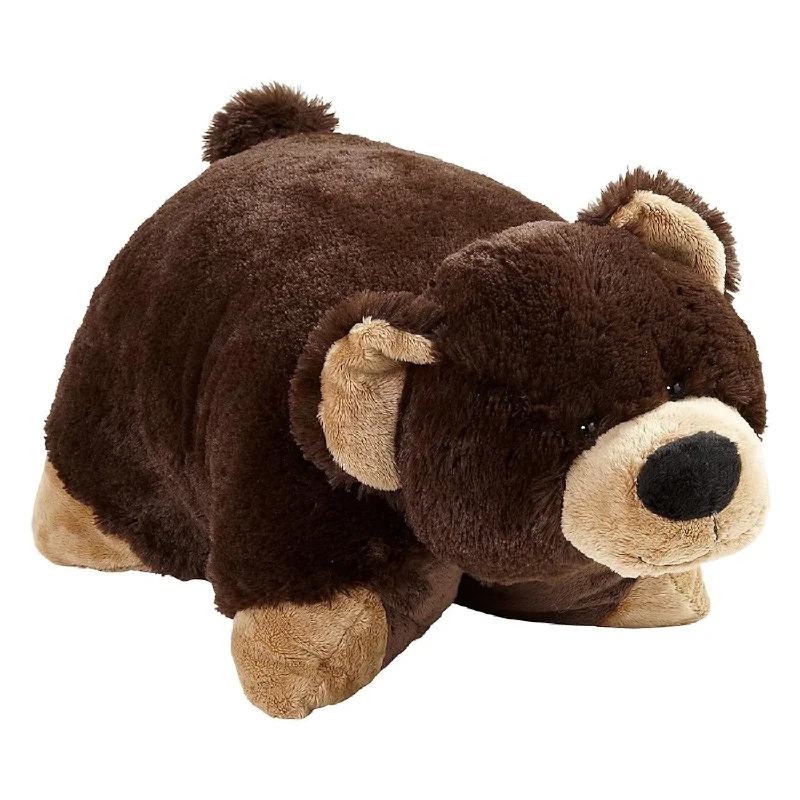 Pillow for guest relaxation-Pillow Pets Originals Mr. Bear 18" Stuffed Animal Plush Toy