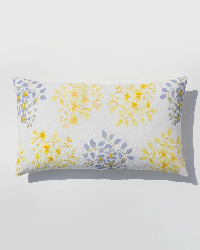 Pillow with plush design-Amaltas Pillow Cover