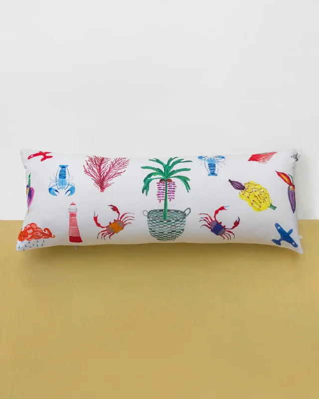 Pillow with cozy design-Ayiland Lumbar Pillow Cover