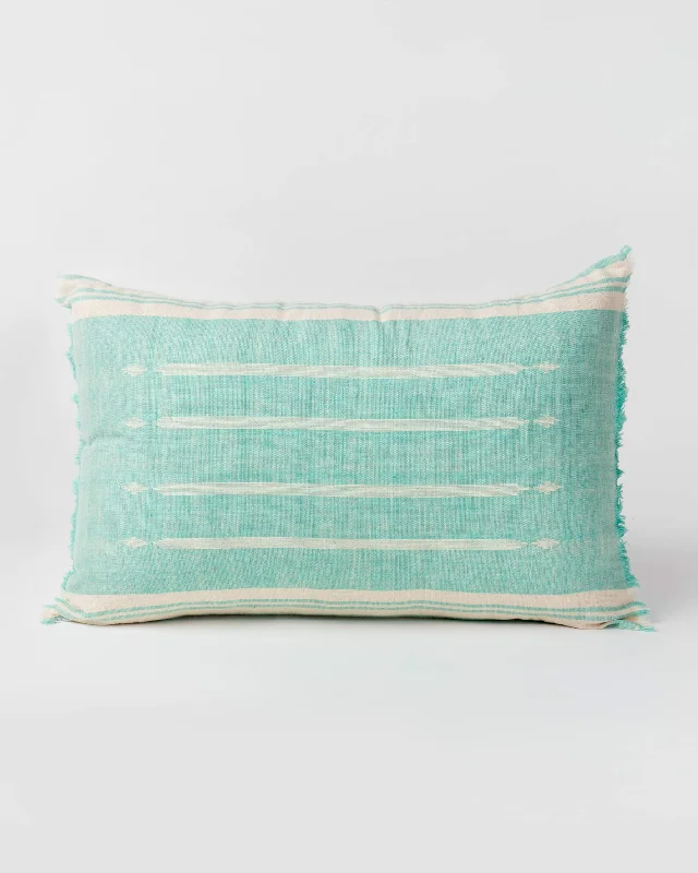 Pillow for luxury sleep-Ber Ber Diamond Pillow Cover - Aqua