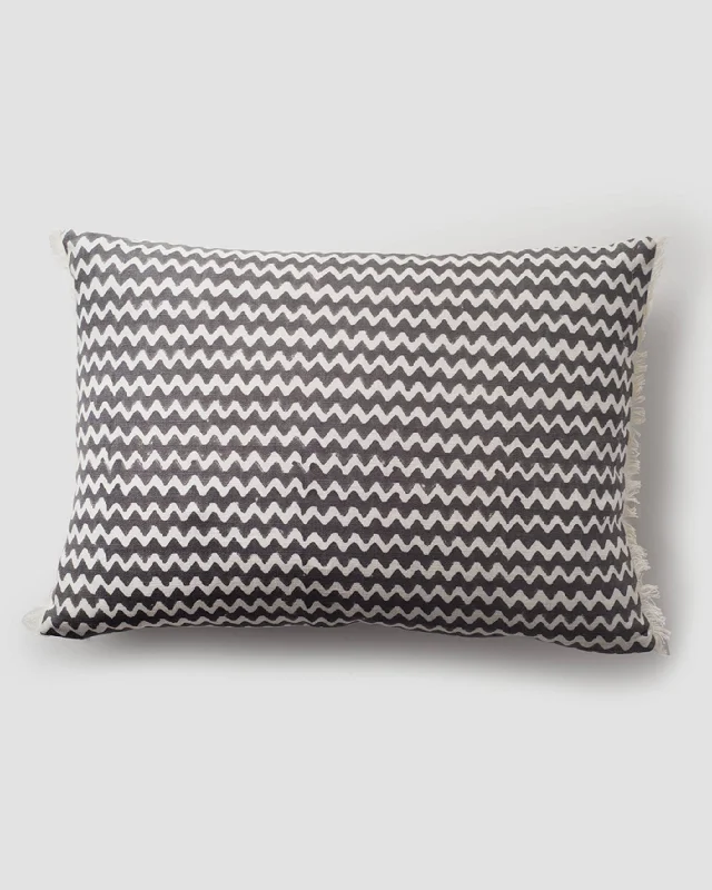 Pillow with cotton design-Chevron Pillow Cover