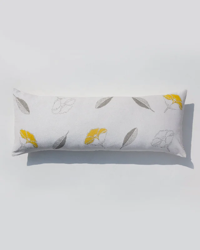 Pillow with memory foam design-Frangipani Pillow Cover