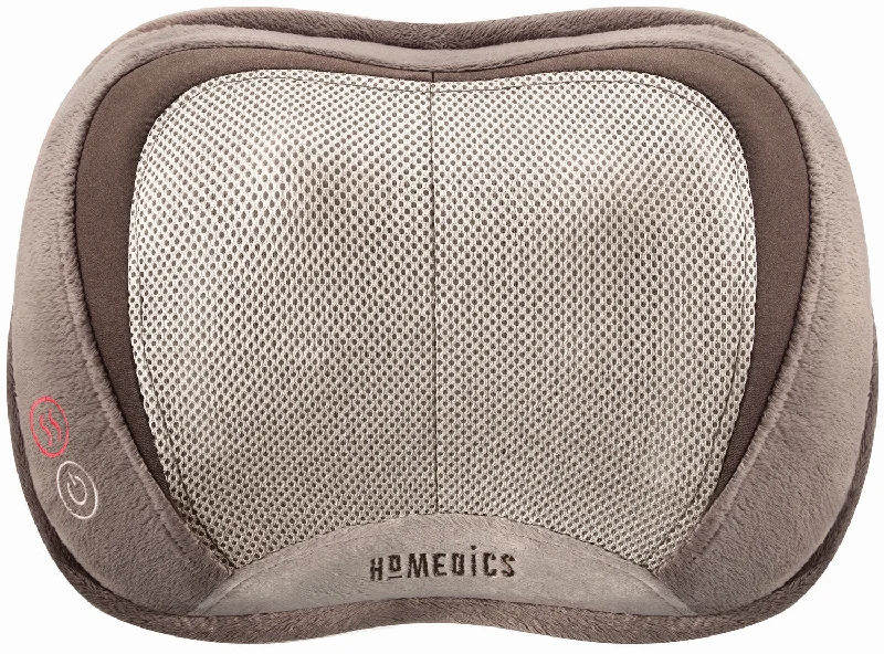 Pillow for lumbar relaxation-Homedics 3D Shiatsu + Vibration Massage Pillow w/ Heat