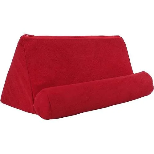 Pillow with thick design-SaharaCase - Pillow Tablet Stand for Most Tablets up to 12.9" - Red