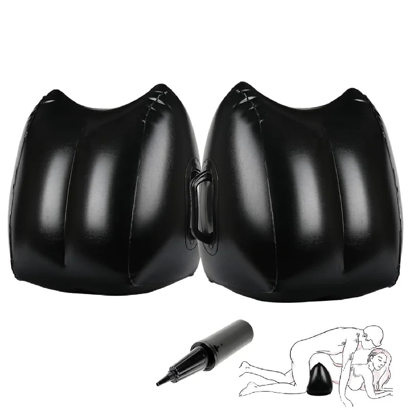 Pillow for hotel sleep-Sex Furniture For Bedroom Triangle Pillow For Adults Inflatable Play For Couples Cushion Accessories Set Sex Toys Position Men Women Sex Games U-Shaped Ramp Tools Bdsm Novelties Seat Mat Kit