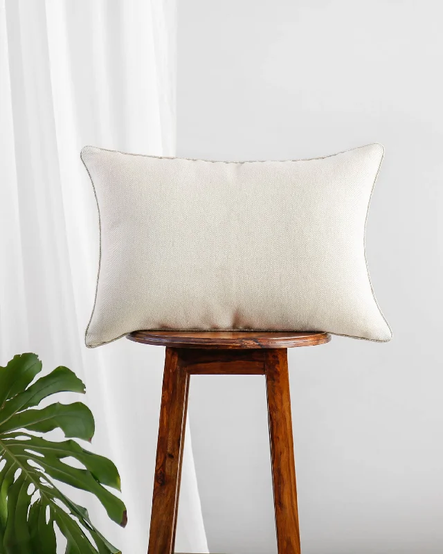 Pillow for warm sleep-Verandah Neutral Pillow Cover