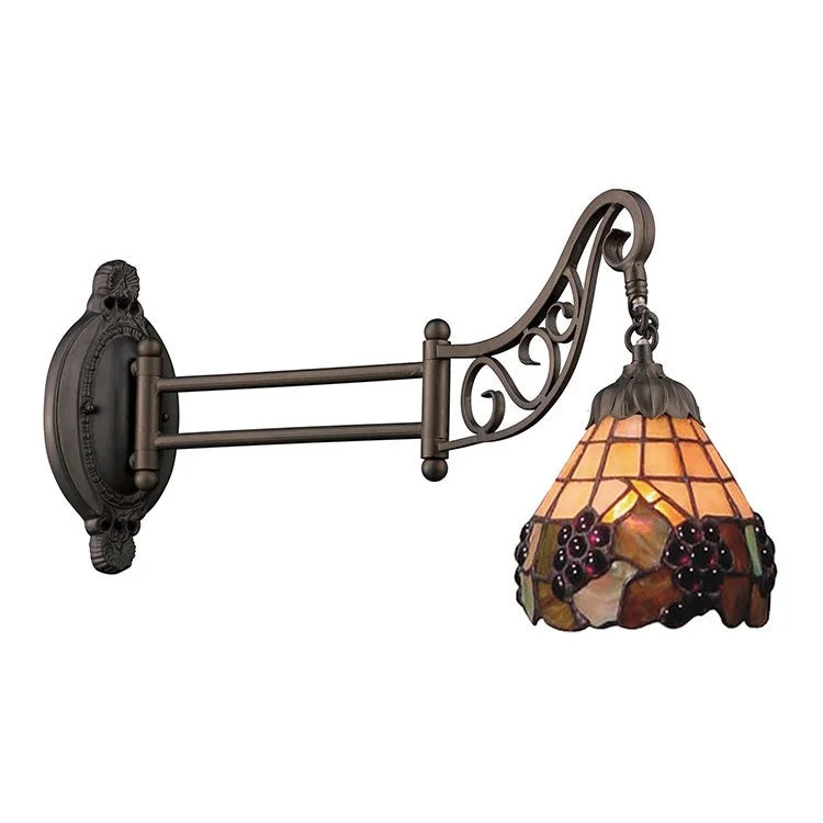 Mix-N-Match Single-Light LED Swing Arm Wall Sconce