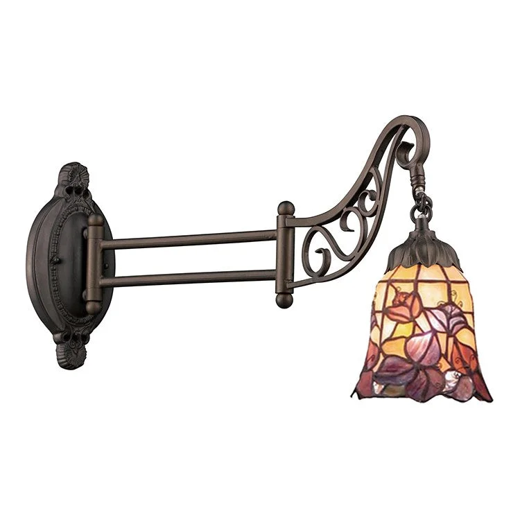 Mix-N-Match Single-Light LED Swing Arm Wall Sconce