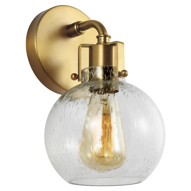 Clara Single-Light Bathroom Wall Sconce