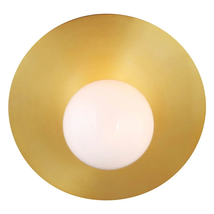 Nodes Single-Light Angled Wall Sconce by Kelly