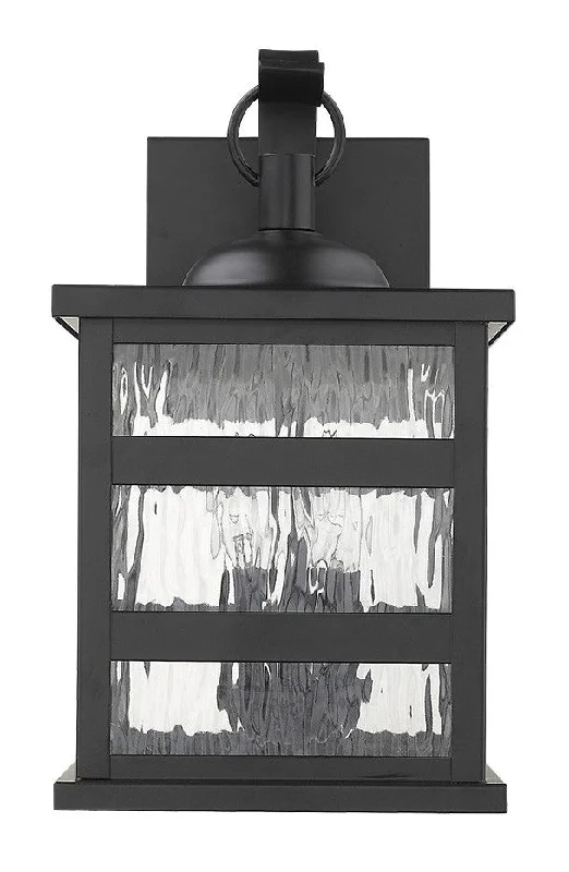 Morris 3-Light Matte Black Wall Light