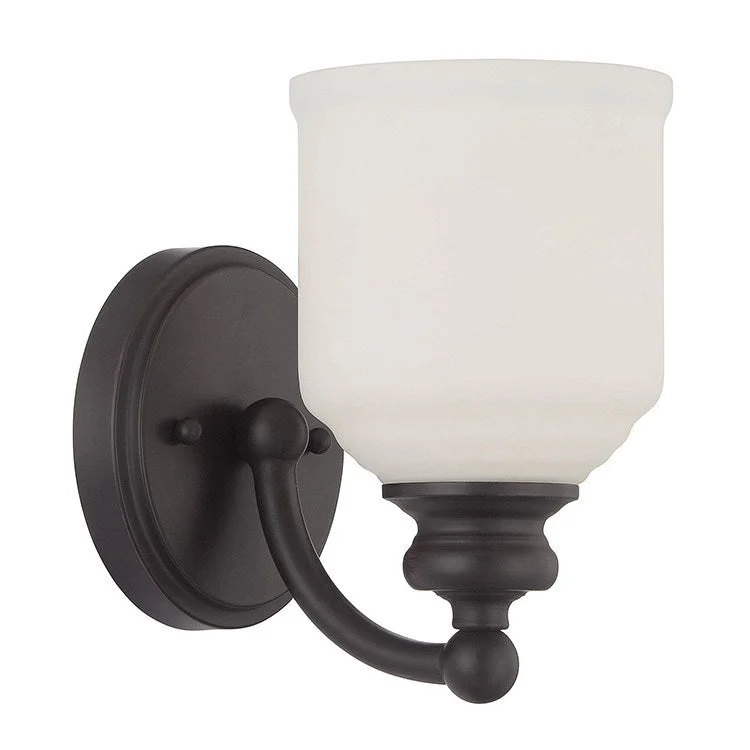 Melrose Single-Light Bathroom Wall Sconce