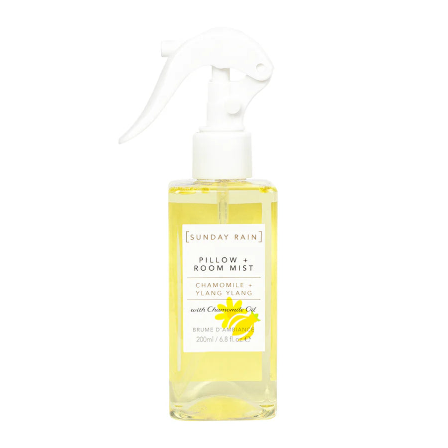 Pillow for large beds-Sunday Rain Chamomile & Ylang Ylang Pillow & Room Mist 200ml