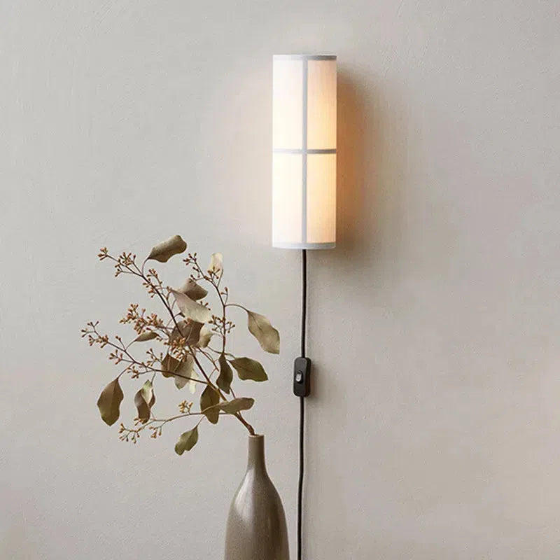 Lina Woven Fabric Wall Lamp