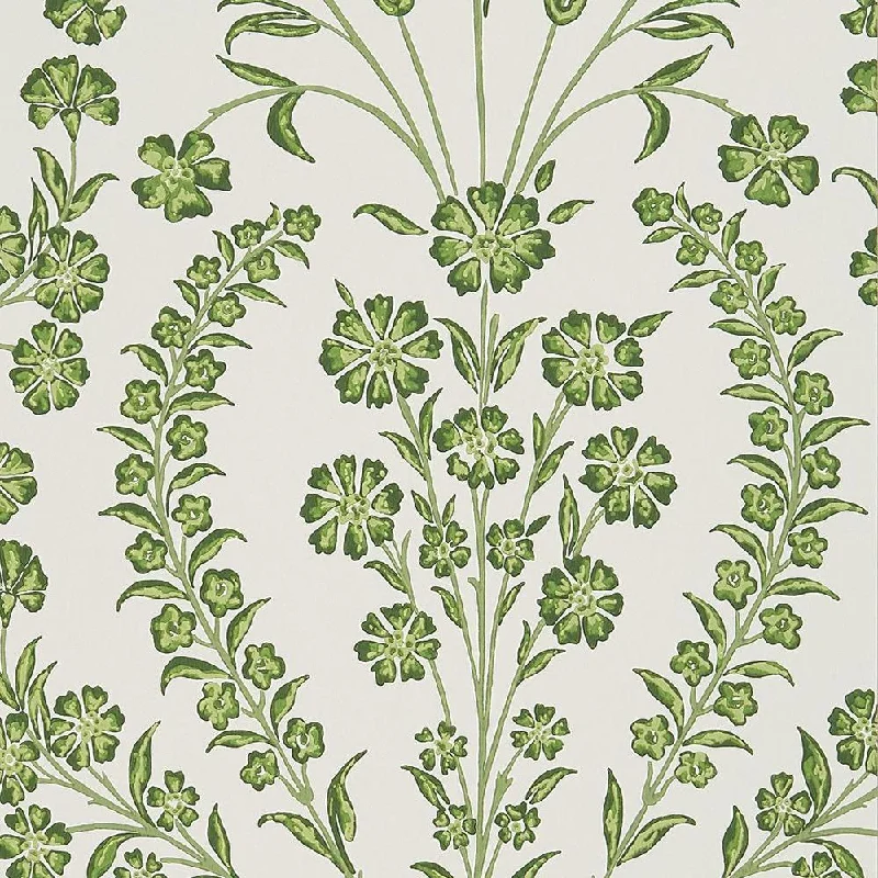 Wallpaper hot sellers-Best wallpaper for purple shades-Chelwood Wallpaper in Green from the Ashdown Collection