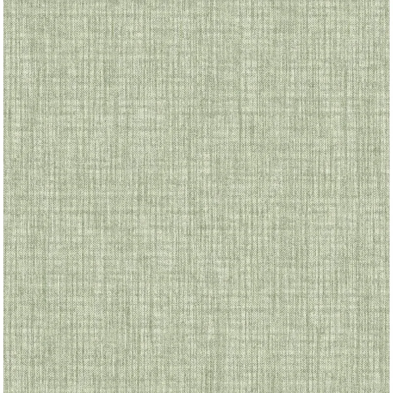 Wallpaper garage chic-Durable wallpaper for dining rooms-Chenille Faux Linen Wallpaper in Sage from the Bluebell Collection