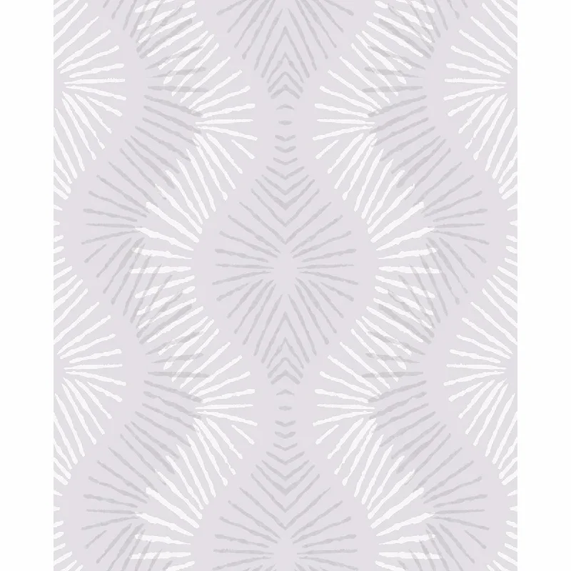 Wallpaper sparkle finish-How to buy wallpaper cheap-Feliz Beaded Ogee Wallpaper in Silver from the Celadon Collection