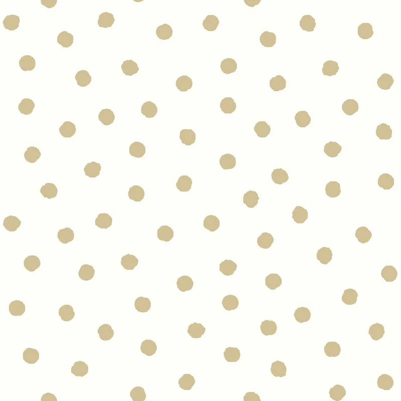 Wallpaper nap style-Wallpaper with subtle designs-Spot Peel & Stick Wallpaper in Gold