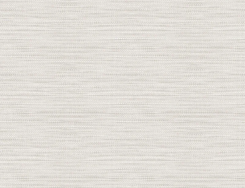 Wallpaper simple wipe-Peelable wallpaper for renters-Toweling Faux Linen Wallpaper in Winter Fog from the Living With Art Collection